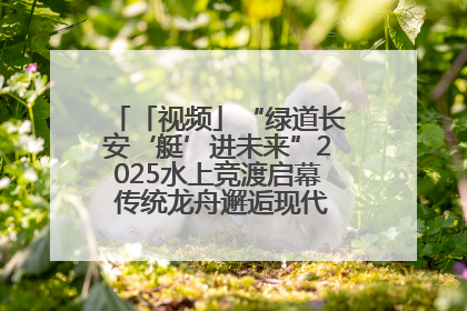 「视频」“绿道长安‘艇’进未来”2025水上竞渡启幕 传统龙舟邂逅现代赛艇演绎文旅新篇