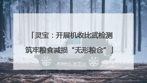 灵宝：开展机收比武检测 筑牢粮食减损“无形粮仓”