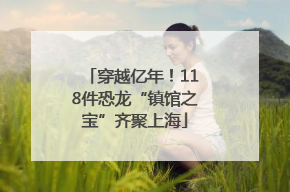 穿越亿年！118件恐龙“镇馆之宝”齐聚上海