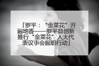 罗平：“金菜花”开遍地香——罗平县创新推行“金菜花”人大代表议事会履职行动