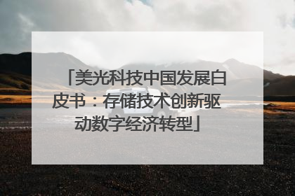 美光科技中国发展白皮书：存储技术创新驱动数字经济转型