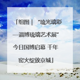 组图｜“琉光璃彩—淄博琉璃艺术展”今日国博启幕 千年窑火绽放京城