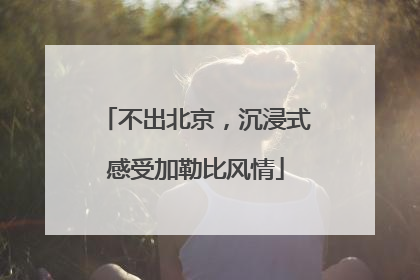 不出北京，沉浸式感受加勒比风情