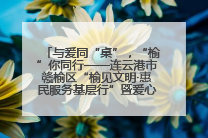 与爱同“桌”，“榆”你同行——连云港市赣榆区“榆见文明·惠民服务基层行”暨爱心书桌发放温暖启幕