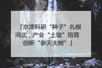 京津科研“种子”扎根河北，产业“土壤”培育创新“参天大树”
