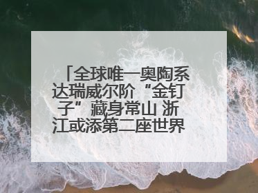 全球唯一奥陶系达瑞威尔阶“金钉子”藏身常山 浙江或添第二座世界地质公园