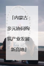 内蒙古：多元协同构筑产业发展新高地