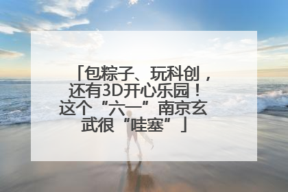 包粽子、玩科创，还有3D开心乐园！这个“六一”南京玄武很“哇塞”