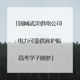 国网武汉供电公司：电力可靠供应护航高考学子圆梦