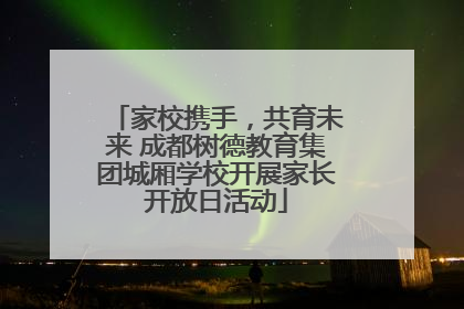 家校携手，共育未来 成都树德教育集团城厢学校开展家长开放日活动
