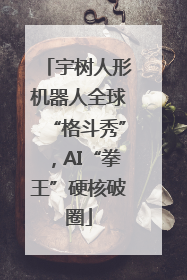 宇树人形机器人全球“格斗秀”，AI“拳王”硬核破圈