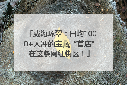 威海环翠：日均1000+人冲的宝藏“首店”在这条网红街区！