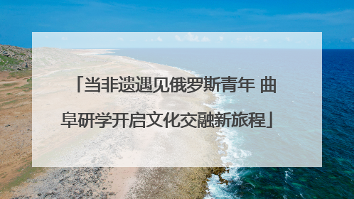 当非遗遇见俄罗斯青年 曲阜研学开启文化交融新旅程