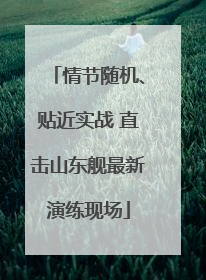 情节随机、贴近实战 直击山东舰最新演练现场