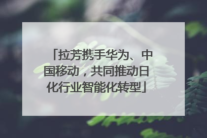 拉芳携手华为、中国移动，共同推动日化行业智能化转型
