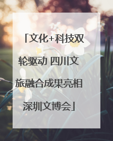 文化+科技双轮驱动 四川文旅融合成果亮相深圳文博会
