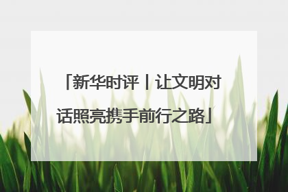 新华时评丨让文明对话照亮携手前行之路