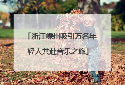 浙江嵊州吸引万名年轻人共赴音乐之旅