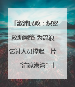 溆浦民政：织密救助网络 为流浪乞讨人员撑起一片“清凉港湾”