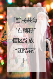 警民共育“石榴籽” 辖区绽放“团结花”