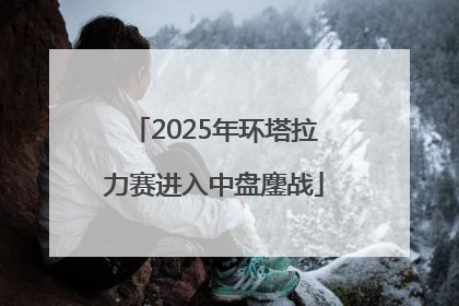 2025年环塔拉力赛进入中盘鏖战