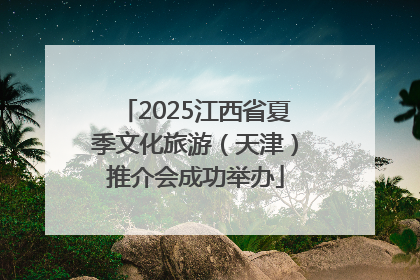 2025江西省夏季文化旅游（天津）推介会成功举办